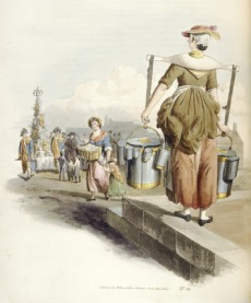 Pyne, Milk Woman, 1805, MoL