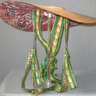 Coromandel Coast lined hat, from an auction.